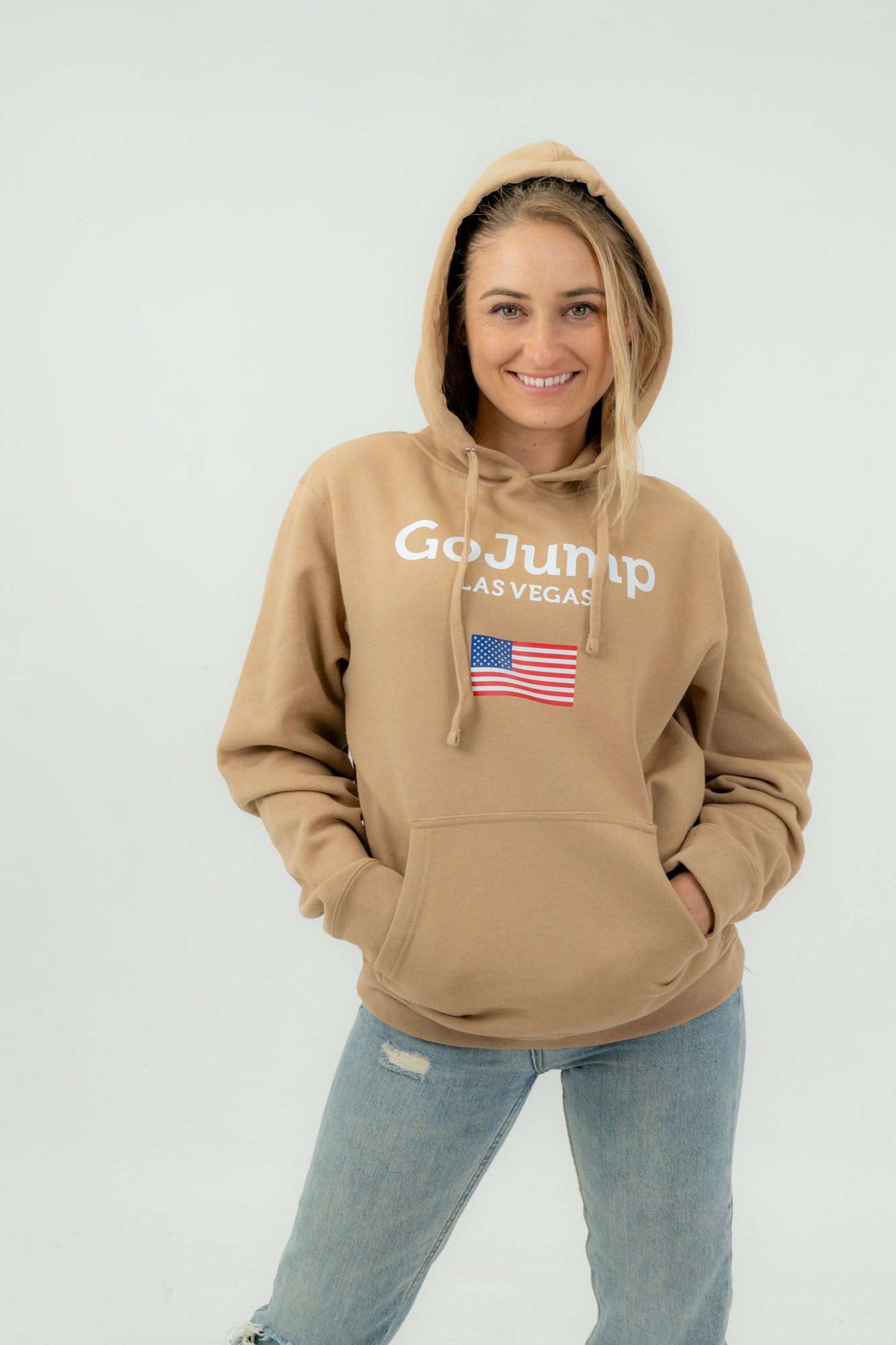American Flag Las Vegas - Hoodie (F)