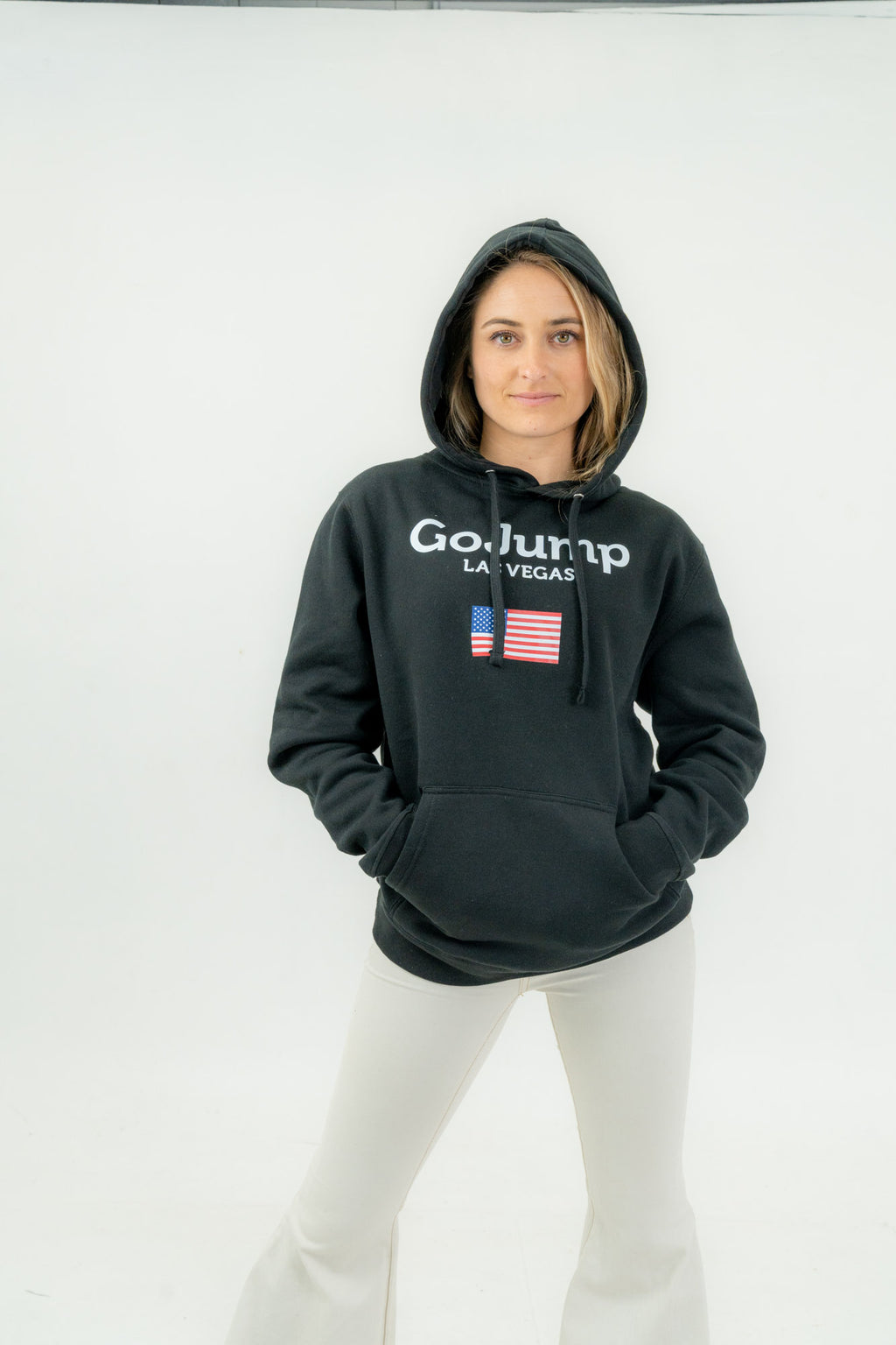 American Flag Las Vegas - Hoodie (F)