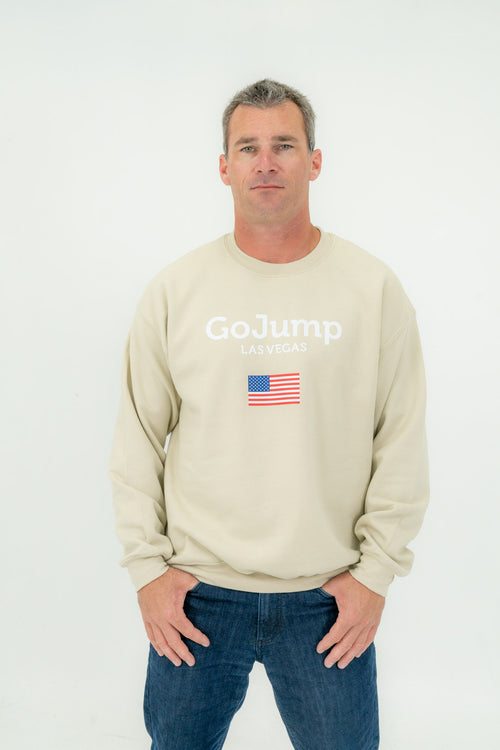 American Flag Las Vegas Crew Neck (M)