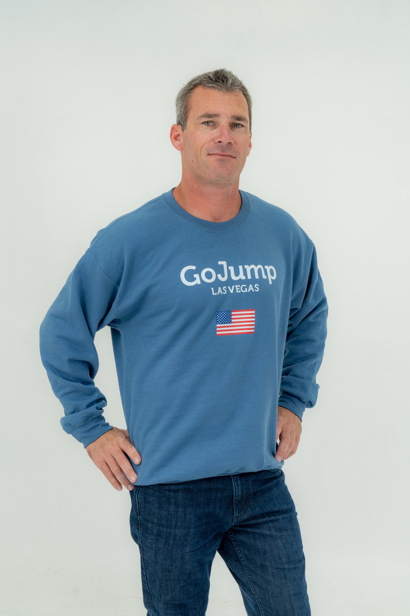 American Flag Las Vegas Crew Neck (M)