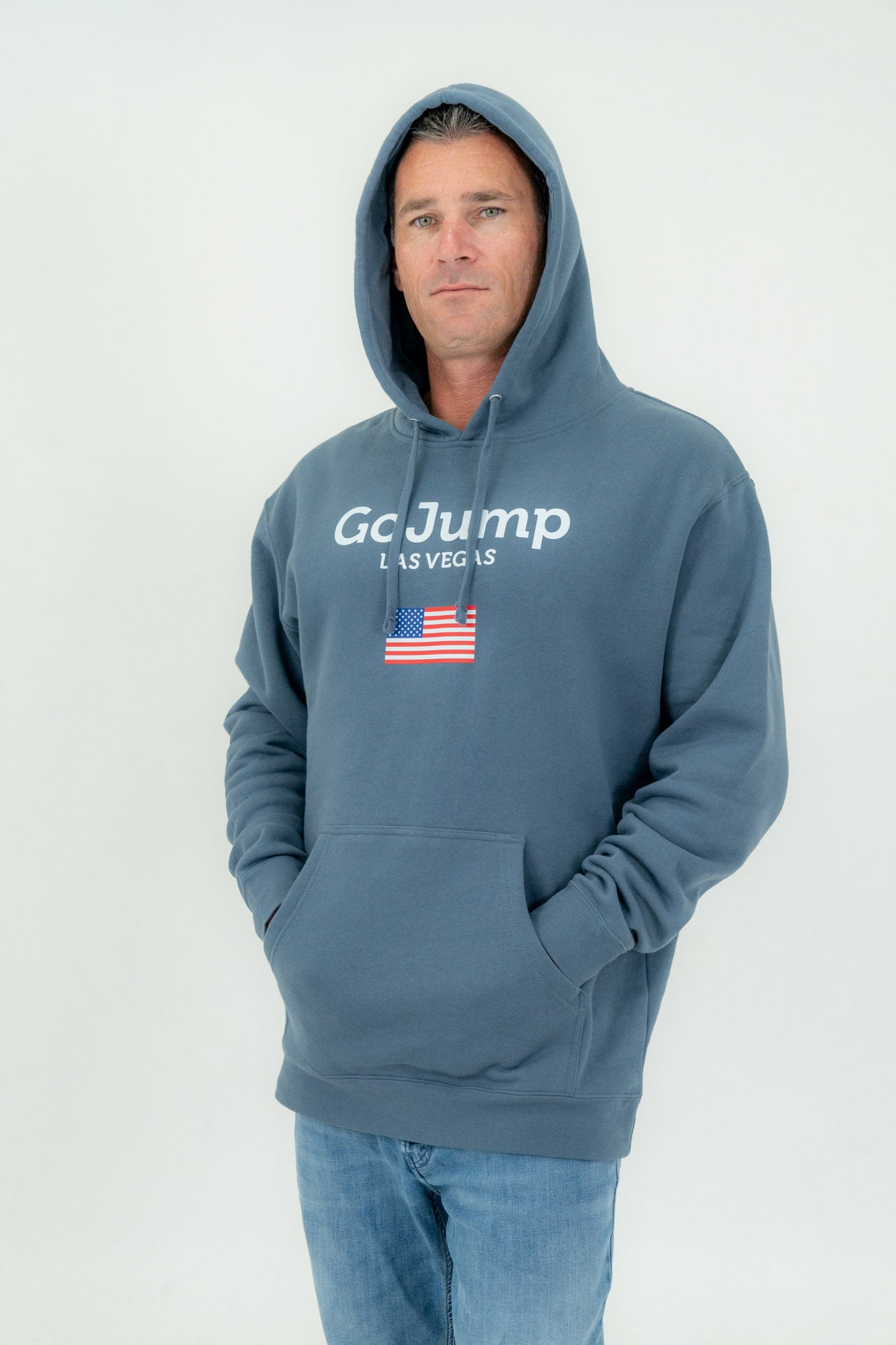 American Flag Las Vegas - Hoodie (M)