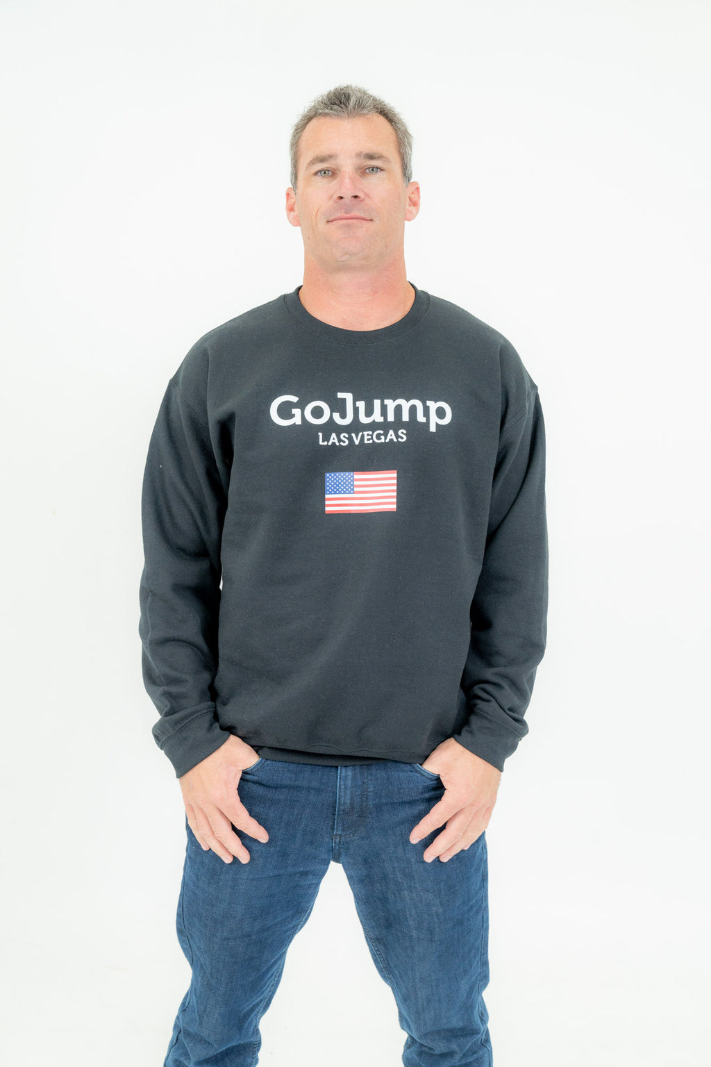 American Flag Las Vegas Crew Neck (M)
