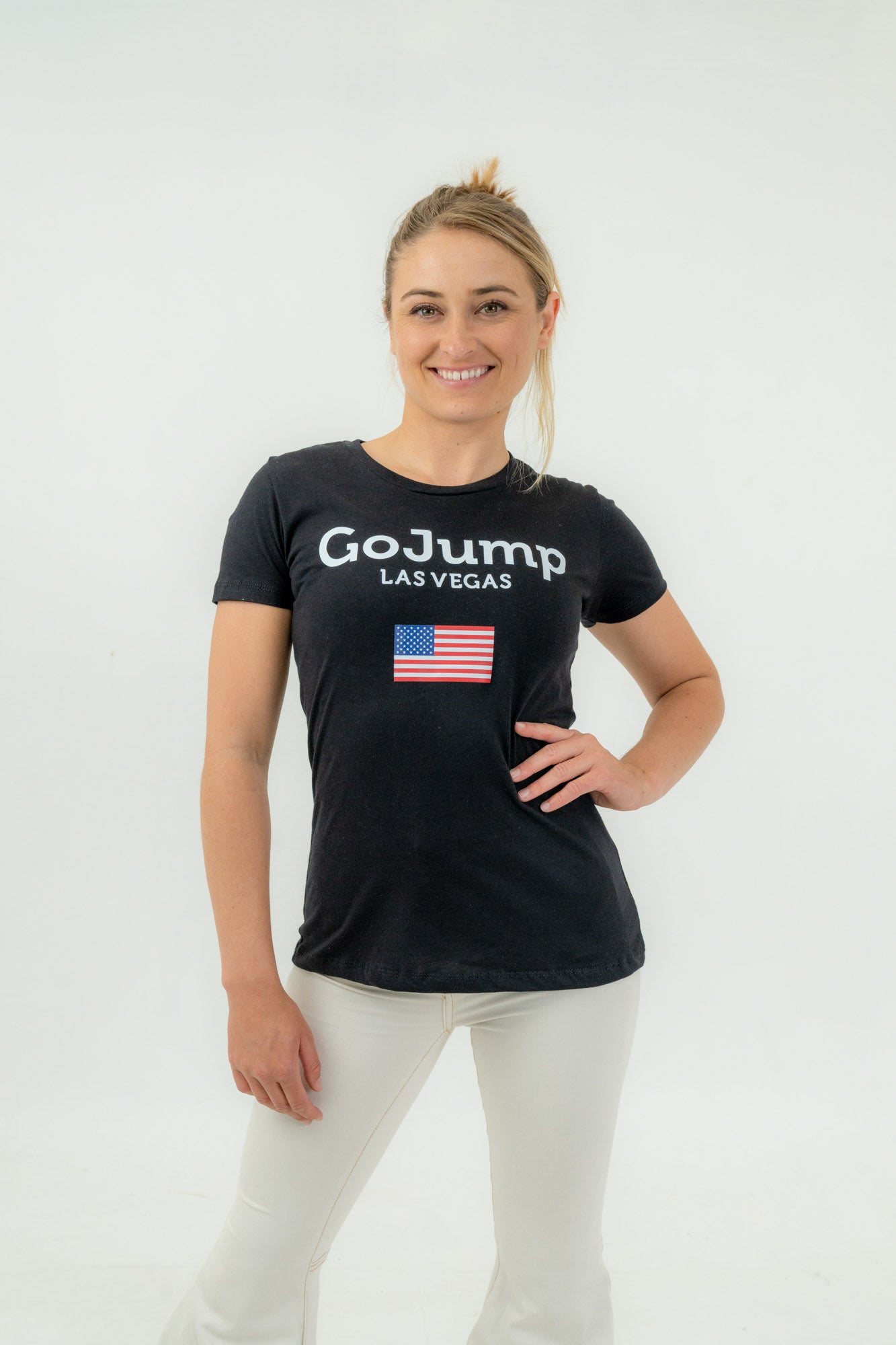 American Flag Las Vegas S/S Tee - Women