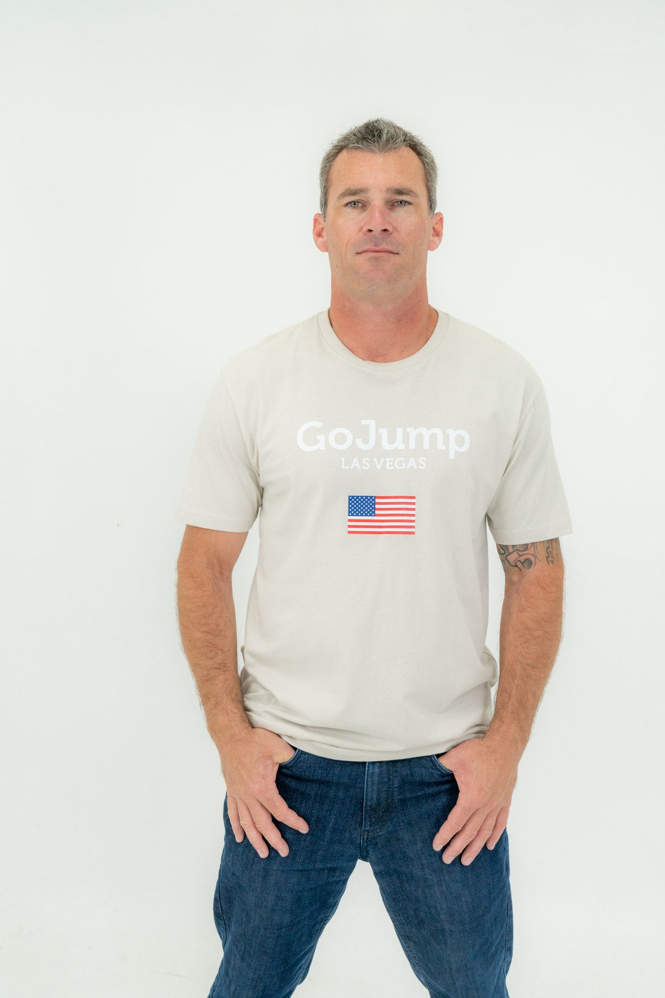 American Flag Las Vegas S/S Tee - Men