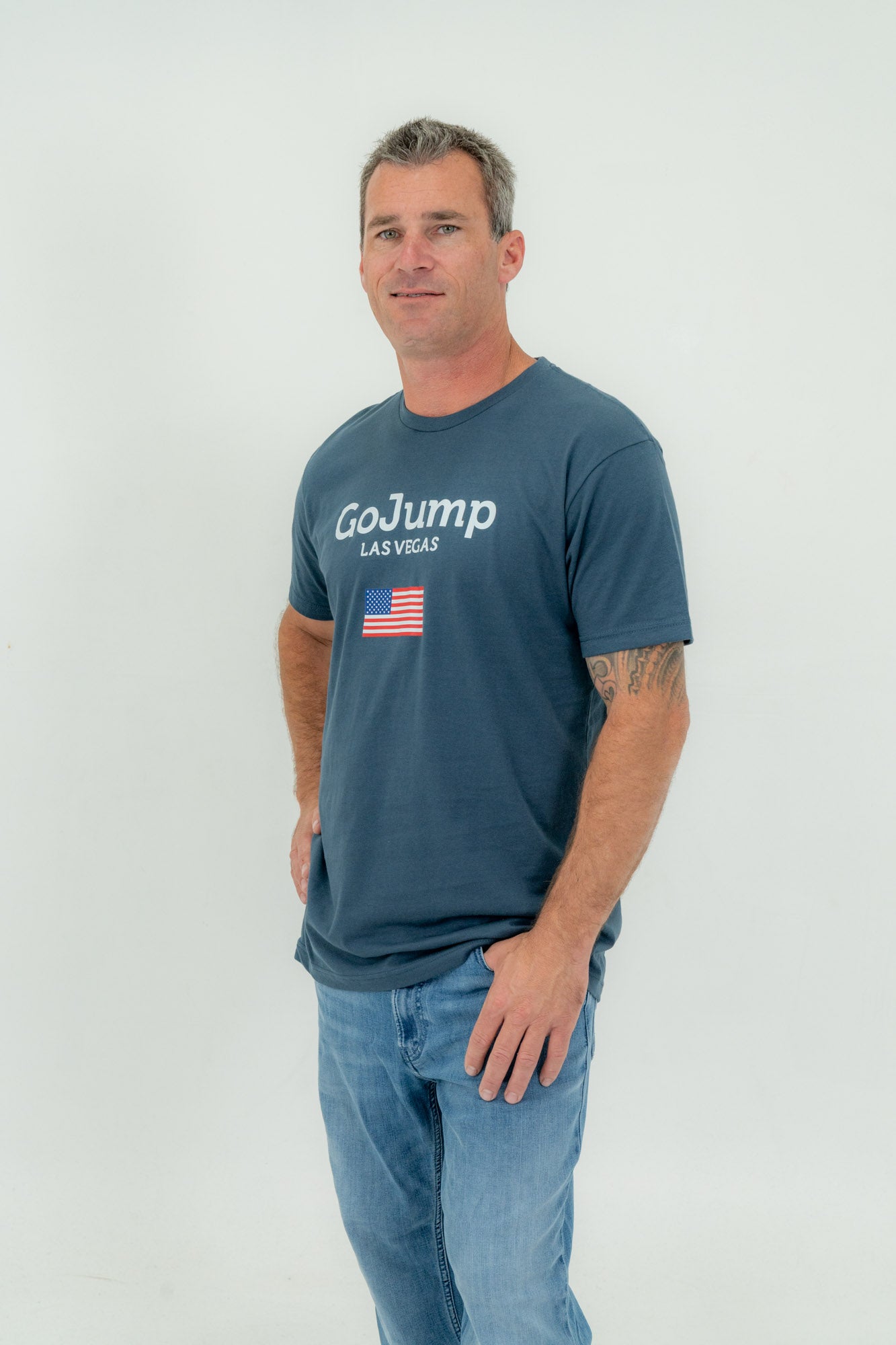 American Flag Las Vegas S/S Tee - Men