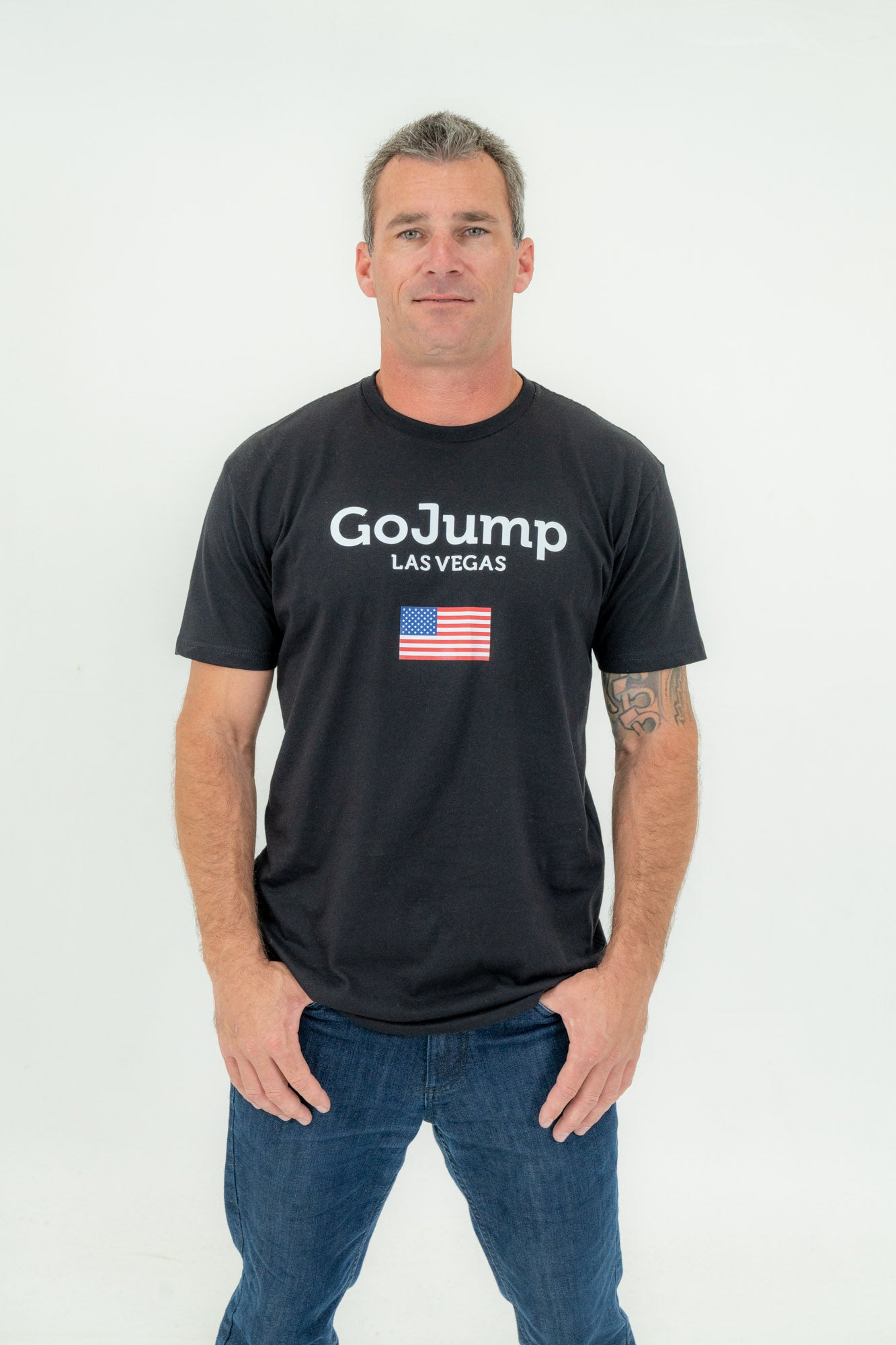 American Flag Las Vegas S/S Tee - Men